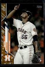 2020 Topps #273 Bryan Abreu Gold Star