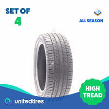 Set Of 4 Used 23545r18 Michelin Defender 2 98v - 10-10.532 Set Of 4 Used 23545r18 Michelin Defender 2 98v - 10-10.532