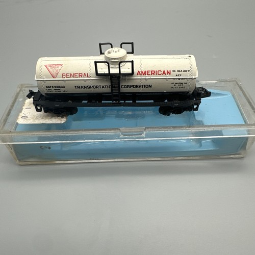 Atlas 2264 General American Transportation Chemical Tank Car White In Box | Zustand: Used
