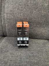 Canon Genuine Pixma PGBK 250 XL PGI-250XL BLACK Ink Cartridge Lot Of 2