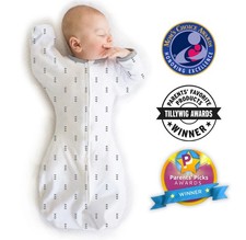 Swaddle Designs Transitional Swaddle Sack Small 0-3 months 6-14lbs Stains 