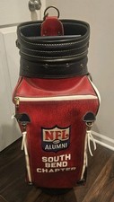 Rare  Vintage NFL ALUMNI South Bend Chapter Notre Dame Golf Bag
