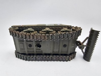 Solido 1/50 – Char Sherman Bulldozer M4A3 – Sable – WW2 – Réf 6077 (Occasion)