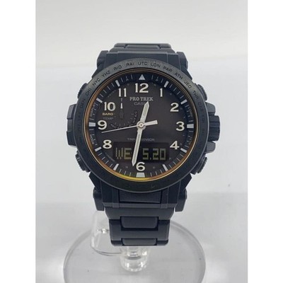 CASIO PRO TREK Case Size 4.1 ×4.8cm Wrist Size 20.5cm Used Watch #539226