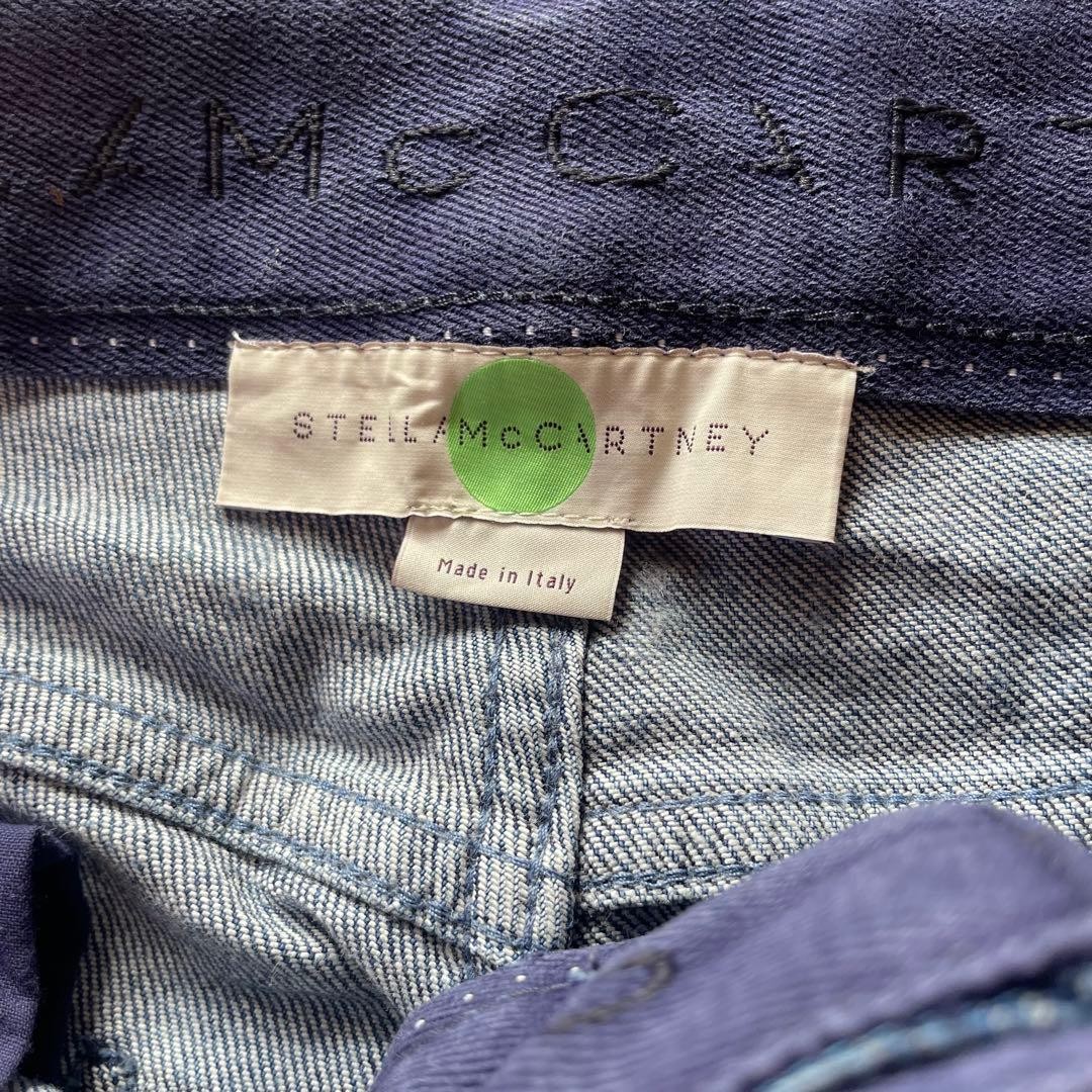 Stella McCartney Denim Pants Patchwork Jeans Stra… - image 9