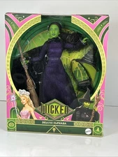 Wicked Deluxe Elphaba Doll Mattel New In Box