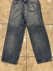Zara Womens SZ 6 High-Waisted " The New Daddy " Straight Leg Jeans Distressed — photo 2