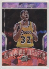 2018-19 Contenders Optic Winning Tickets Red Cracked Ice Prizm Magic Johnson s3g