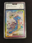 Carte Pokémon Lokhlass EX 158/142 SCR Couronne Stellaire FR Gradé PCA 10