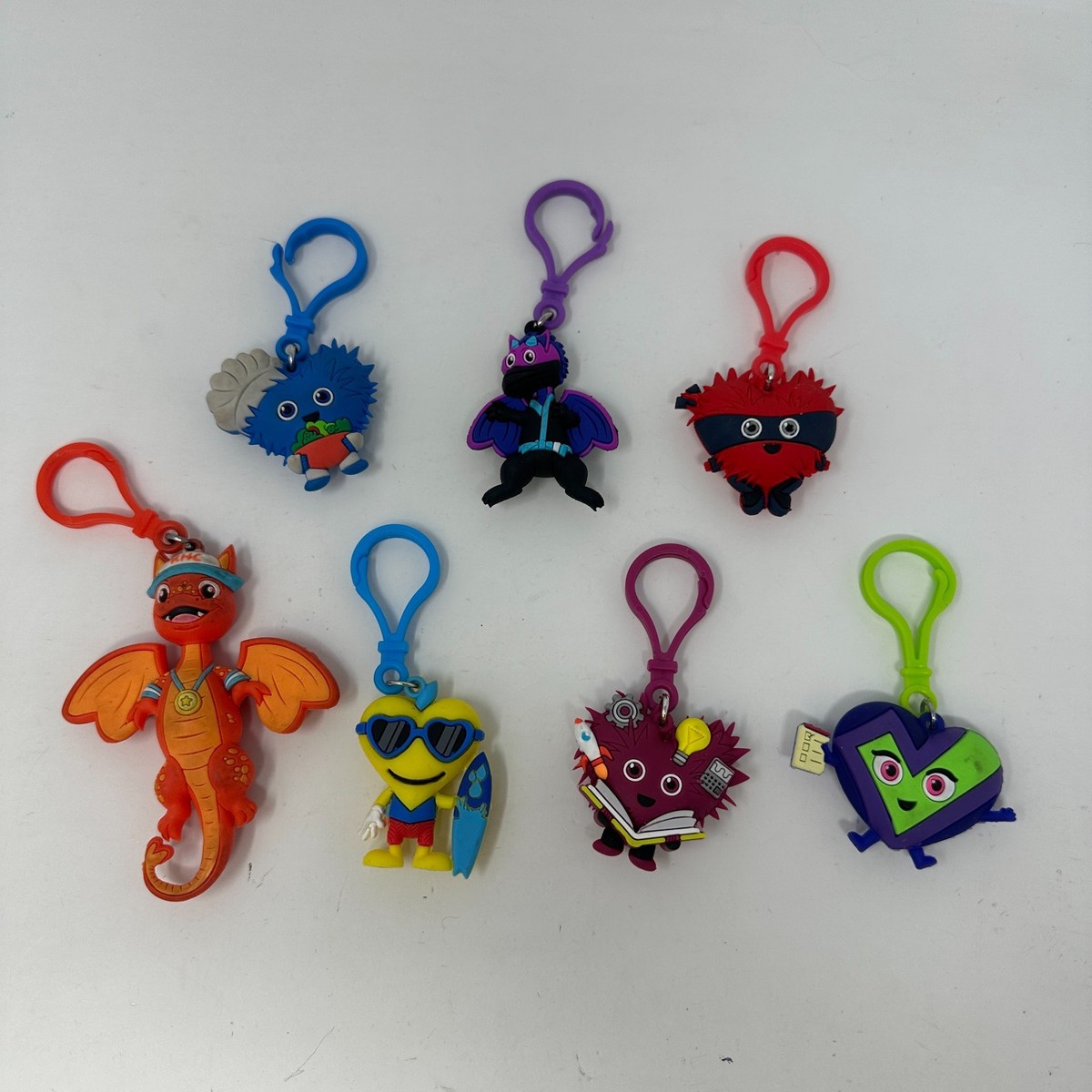Kids Heart Challenge Lot Keychains American Association Set of 7