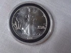 1990 Walking Liberty American Eagle 1 Troy Oz. .999 Fine Silver One Dollar Coin