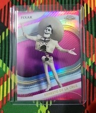 2025 Topps Chrome Disney Ernesto De La Cruz Pink Refractor #153/250 Rare