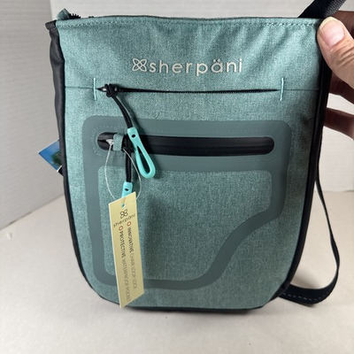 #ad NEw Sherpani Women#x27;s Lima Shoulder Moss Rock Bag Made of Recycled Water Bottles $24.49