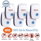 6x Upgraded Ultrasonic Pest Repeller Control Bed Bugs Fleas Spiders Rats Killer