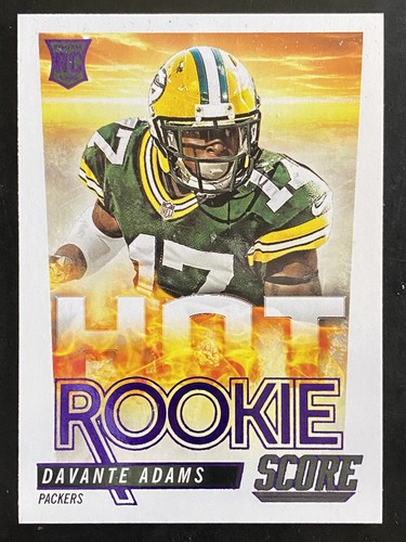 Davante Adams 2014 Score Football Hot Rookie LILA Green Bay Packers #HR17