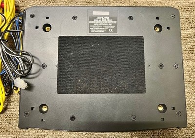 ALPINE SWE-1200 Sub Woofer Max 150w with Accessories Operation