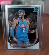2025-26 Bowman Chrome Shai Gilgeous-Alexander #BCV-106 Oklahoma City Thunder NBA