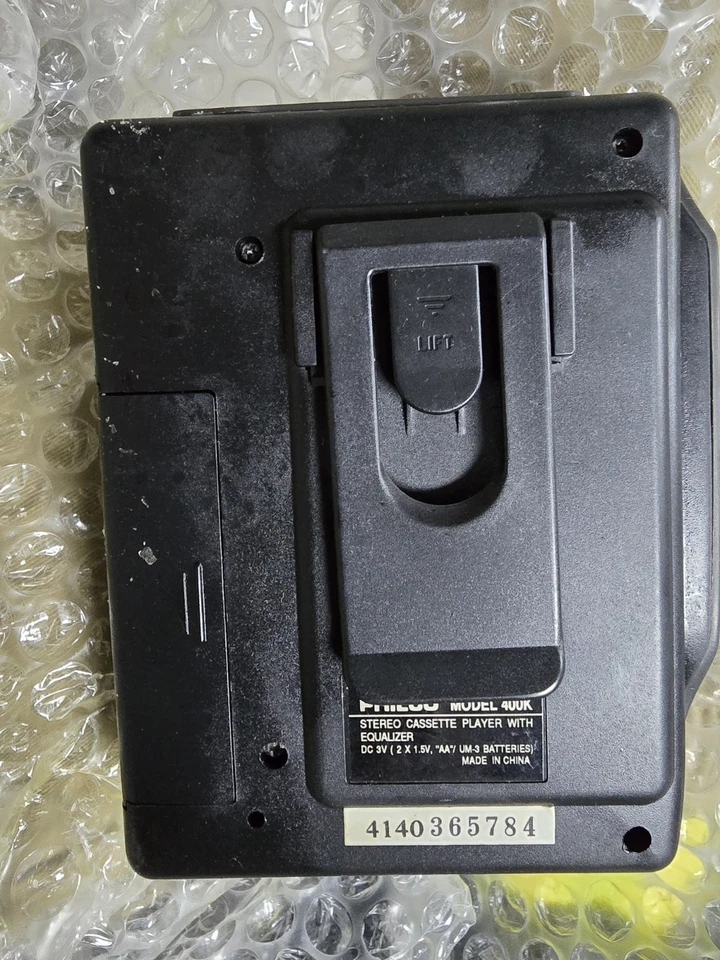 Reproductor de casete Philco 400K vintage con ecualizador gráfico baterías nuevas incluidas Foto 3 de 4