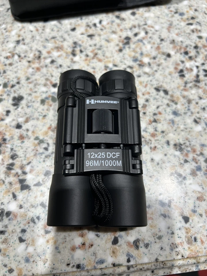 Binoculars Humvee Brand 12x25 DCF 96m/1000m Black - Image 2 of 4