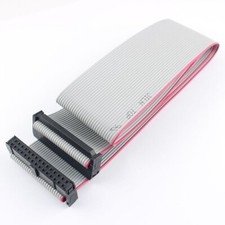 1Pcs Black 2.54mm Pitch FC 2x15 30 Pin 30 Wire IDC Gray Flat Ribbon Data Cable