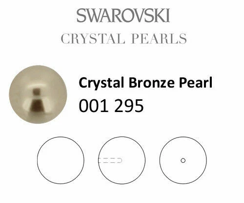 12 perlas de cristal Swarovski® de 8 mm #5818 medio perforadas - elige colores y cantidad Foto 2 de 4