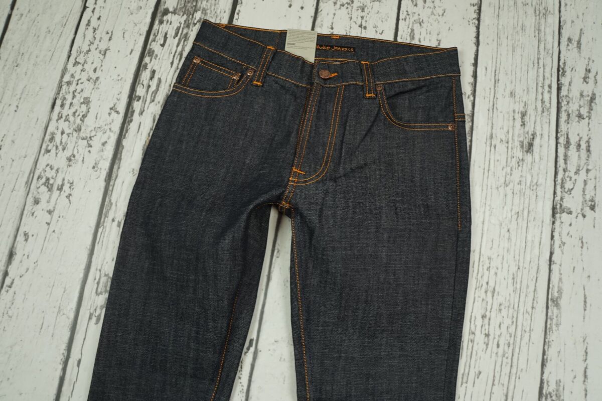 BNWT NUDIE JEANS DENIM 111085 THIN FINN DRY TWILL ORGANIC 30 BNWT NUDIE JEANS DENIM 111085 THIN FINN DRY TWILL ORGANIC 30