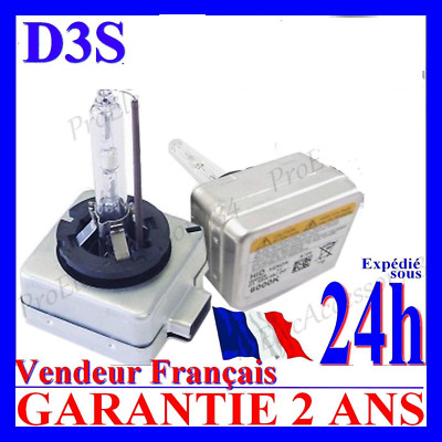 Ampoule D3S Xénon 35W HID 6000K - Kit De Rechange Pour Phare - 12V - Neuf Générique