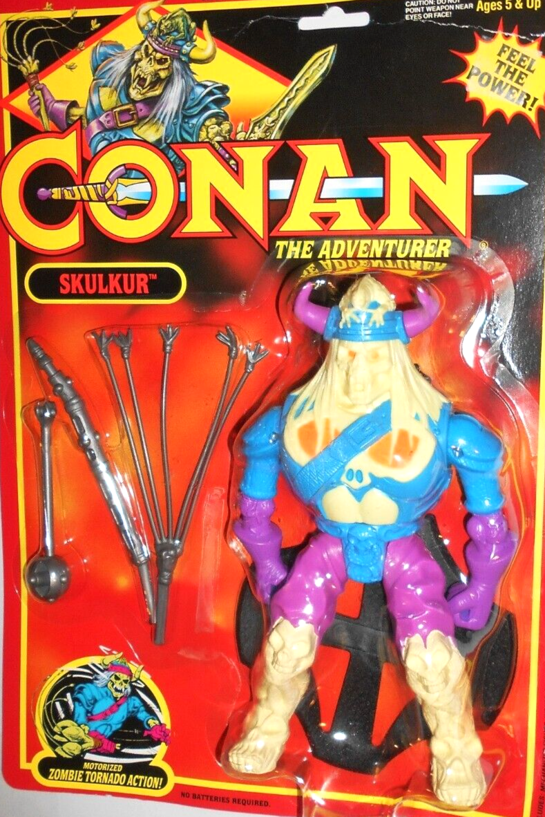 Curare Moments Before Detonation '95 激レア CONAN the adventurer 1992 SKULKUR vintage hasbro barbarian