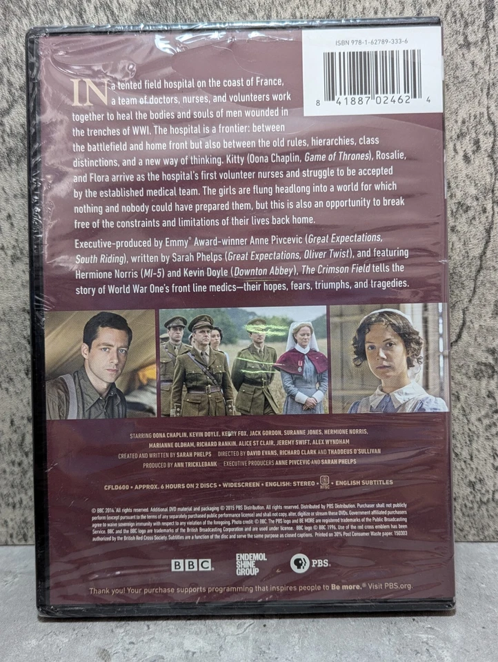 The Crimson Field (U.K. Edition) DVD  Hermione Norris (US IMPORT) NEW NTSC - Image 2 of 2