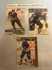 Geoff Sanderson 3 Card Ultra Upper Deck Lot! NM+ Free Shipping!