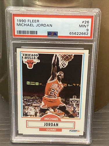 1990 Fleer Michael Jordan #26 PSA 9