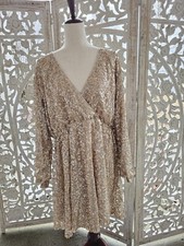 Boohoo Sparkle Dress Size 22