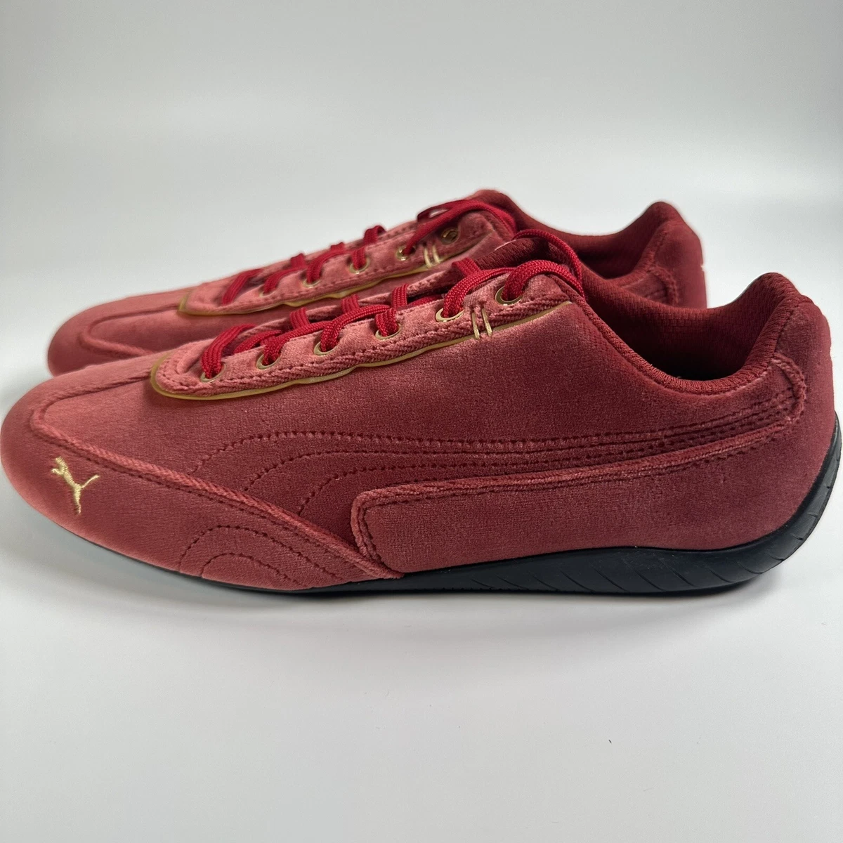 PUMA Speedcat Velvet Women s Lace Up Sneakers Size 10