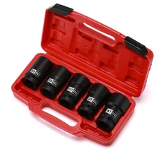 1-Inch Drive Budd Socket Set 33mm,35mm 38mm,1-1/2",41mm  Metric & SAE CR-MO