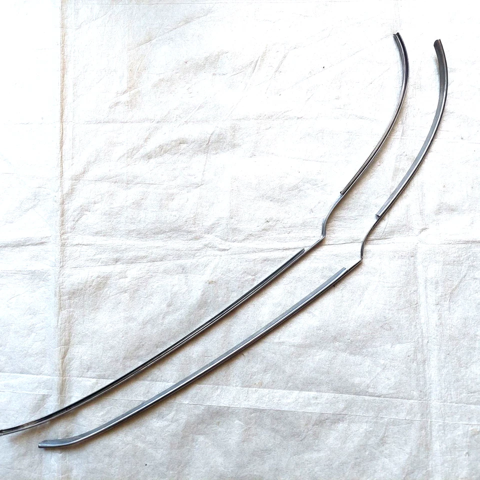 Buick Super Roadmaster 1957 4 puertas techo rígido nuevo en stock accesorios protectores de borde de puerta 981828 Foto 2 de 4