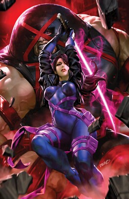 X-Men #1 (2024) Exclusive Virgin Variant Cover by Derrick Chew
