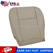 Driver Bottom Leather Replacement Seat Cover Tan For Toyota Sequoia 2000-2007