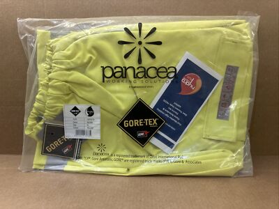 Orbit Panacea Hi Vis gelb Gore-Tex FR Hydra Flame Plus Arbeitshose neu - XL