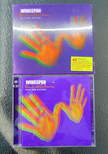 Paul McCartney Wingspan Hits & History CD 40 Tracks 3D Lenticular Cover RARE!!! - Picture 5 of 10