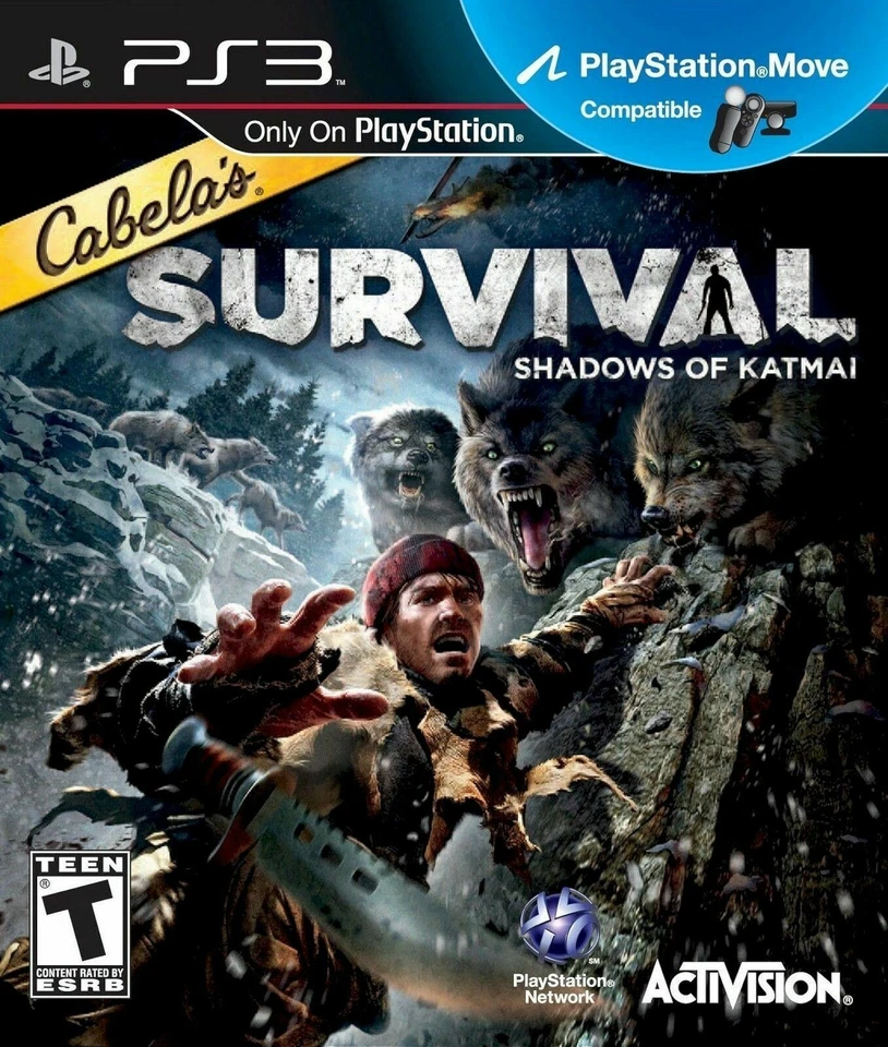 NEW PS3 Cabela's BUNDLE Shadows of Katmai + African Adventures Video Game Hunt - Image 4 of 4