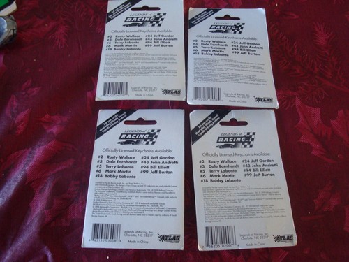 metal key chain of dale sr .gorden.wallace. LABONTE VERY RARE FOR THE COLLECTOR - Picture 11 of 20