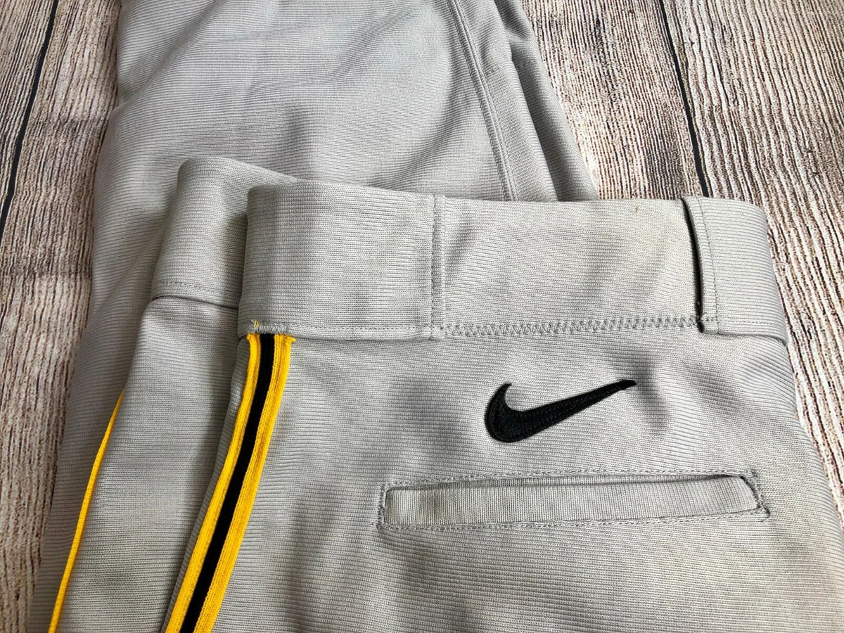 nike baseball pants black piping