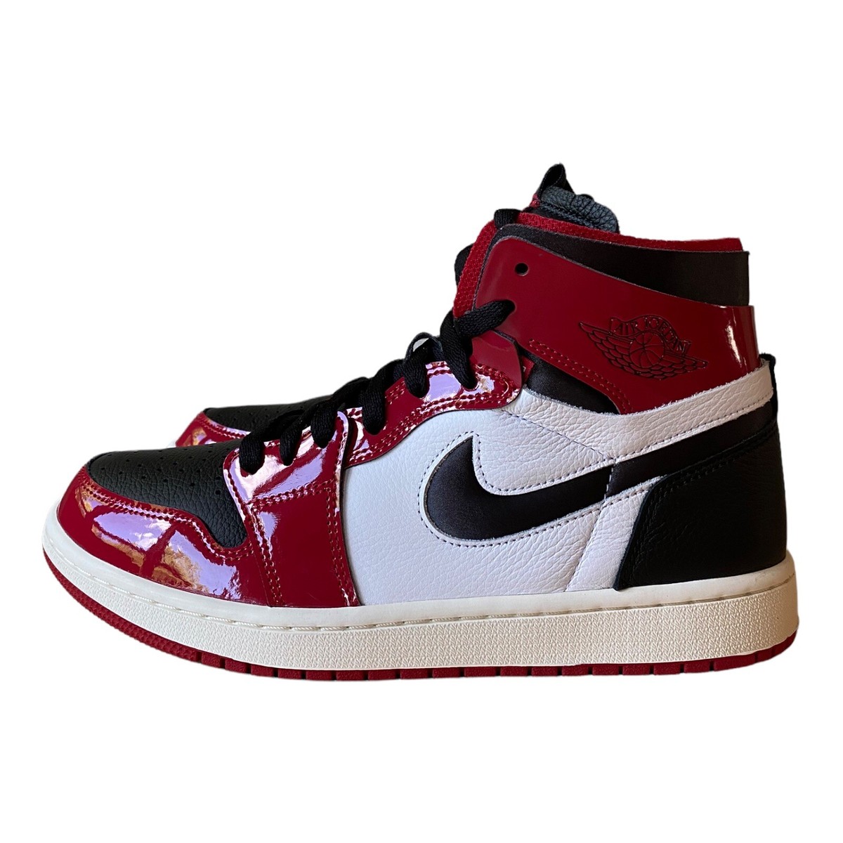 Nike Air Jordan 1 Zoom CMFT 'Chicago Bulls' Patent Red