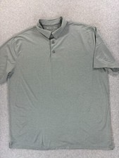 Ariat TEK Performance Short Sleeve Polo Shirt Men's XL Green