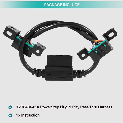 76404-01A Plug-N-Play Pass Through Harness for PowerSteps Running Boards OBDII - Picture 7 of 8