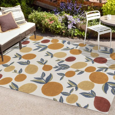 Limone Bold Lemon High-Low Orange/Beige/Cream