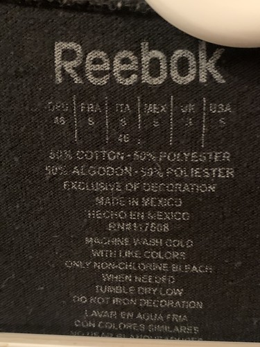 Reebok Boys Black & Gray #79 Football Player Long-Sleeve Shirt Size YS - Picture 3 of 3