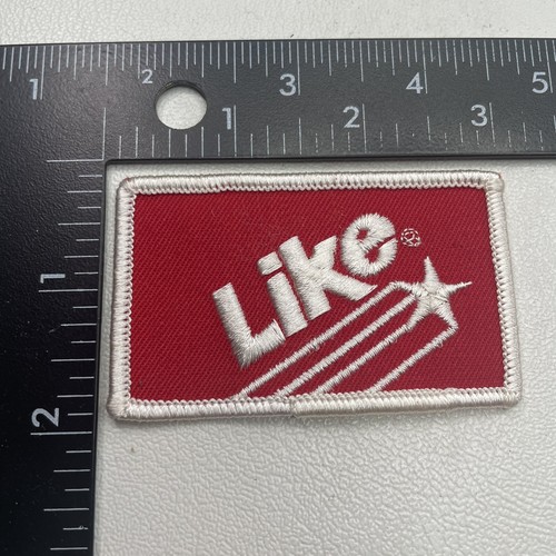 Vtg LIKE Cola Soda Pop Patch (by 7-Up) 96SS