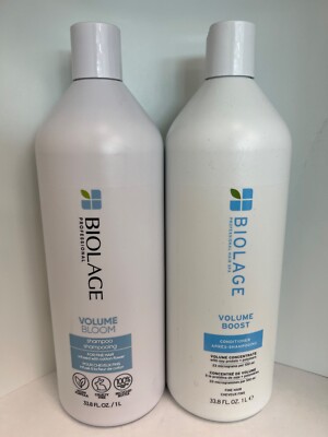 Biolage VolumeBoost Shampoo & Conditioner for Fine Hair 33.8 oz VARY PACKAGING
