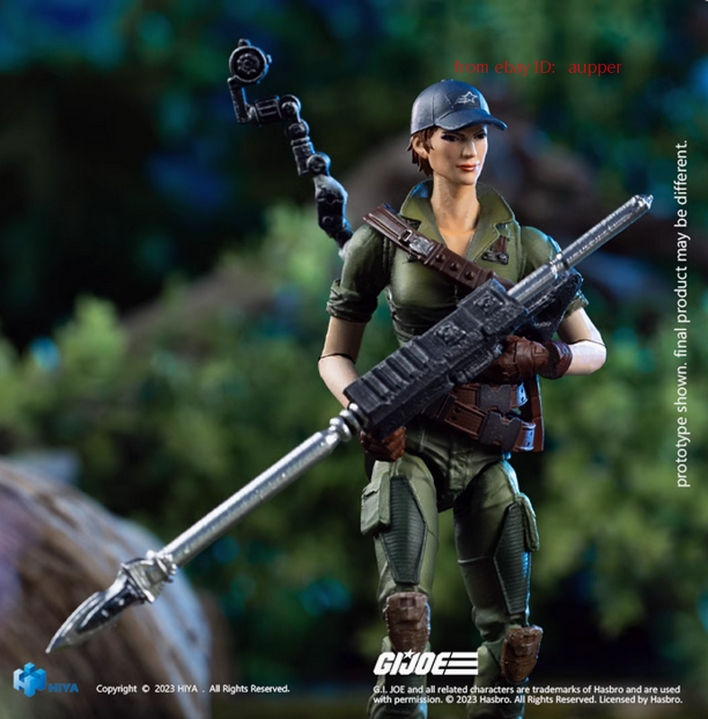 ジョージア　フィギュア Hiya Toys Exquisite Mini G.I.Joe Lady Jaye 1/18 Action Figure New